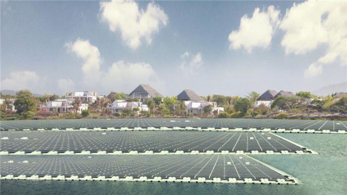 Floating PV Power Plant System On Water